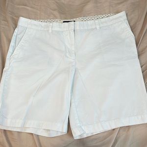 Tommy Hilfiger White Bermuda Shorts Size 12